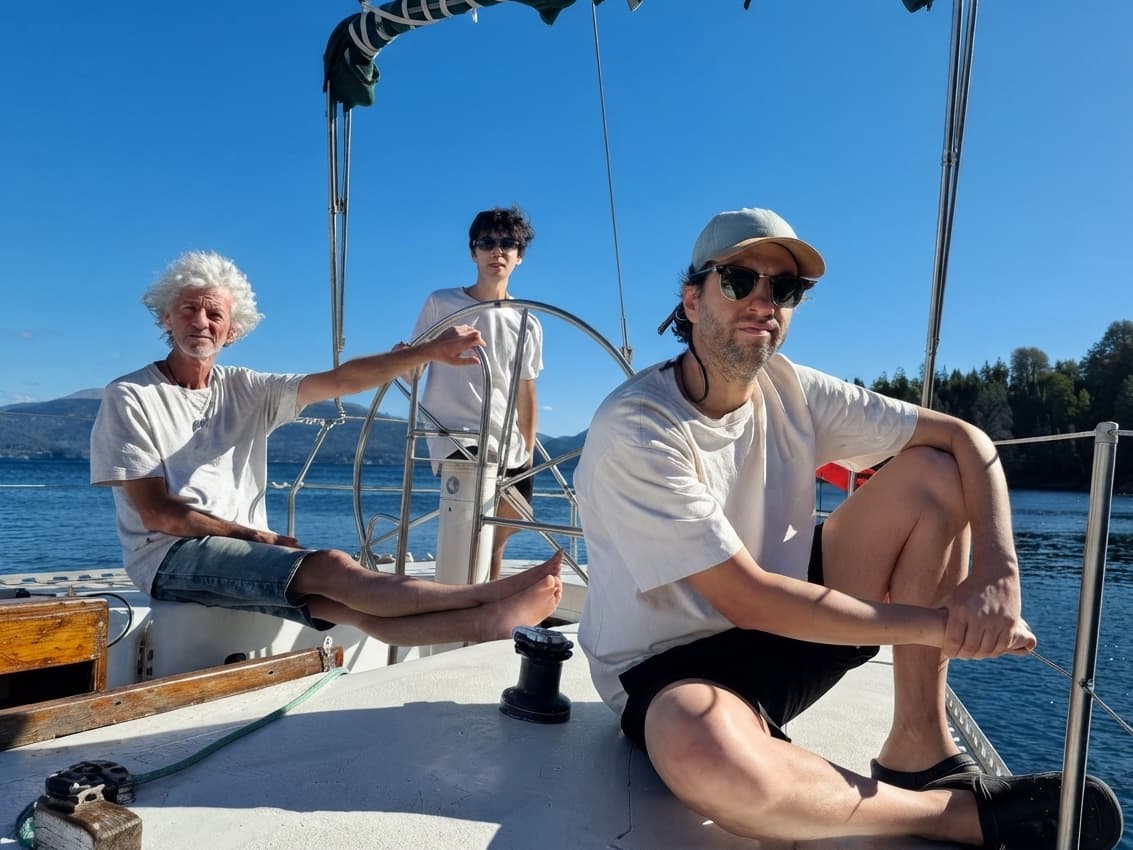 Velero por el Lago Nahuel Huapi